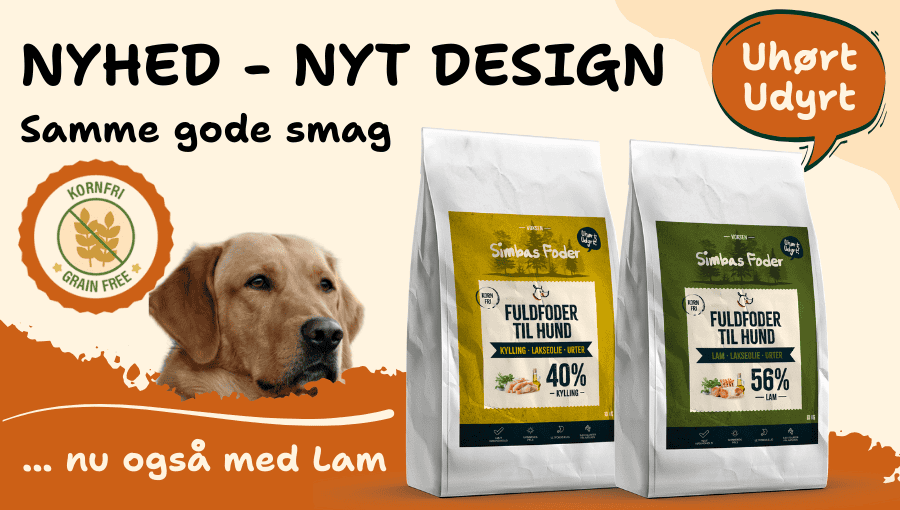 Simbas Foder Hundefoder med kylling - læs mere Simbas Foder Hundefoder med kylling - læs mere